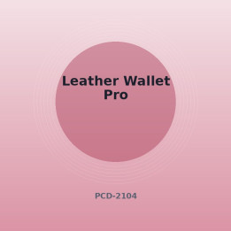 Ledergeldbörse Pro