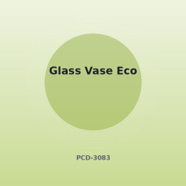 Glasvase Öko